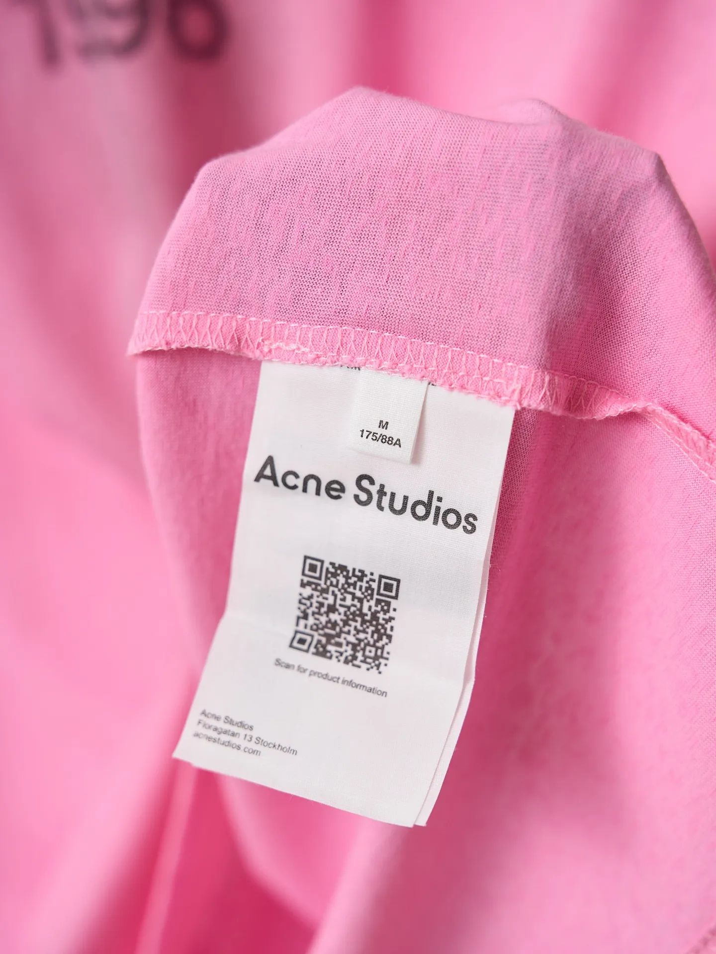【 】Acne Studios T 【In Stock】S M L XL Breathable Acne Studios ，
